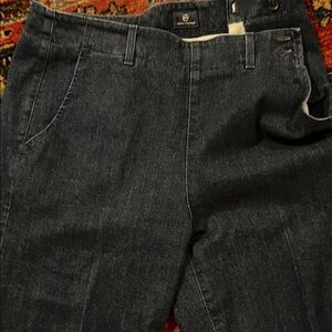 AG Adriano Goldschmied Dark Blue Flare Jeans